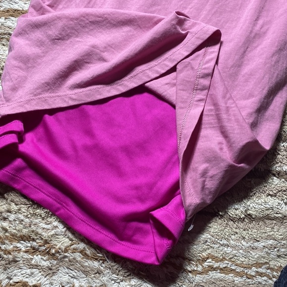 Under Armour Youth Girls Pink Double The Fun Tank Top - Picture 4 of 6